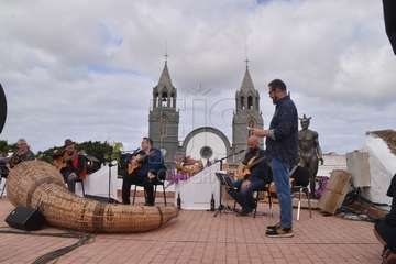 Viva Canarias graba su primer programa en Telde (Foto Francisco Javier Santana)